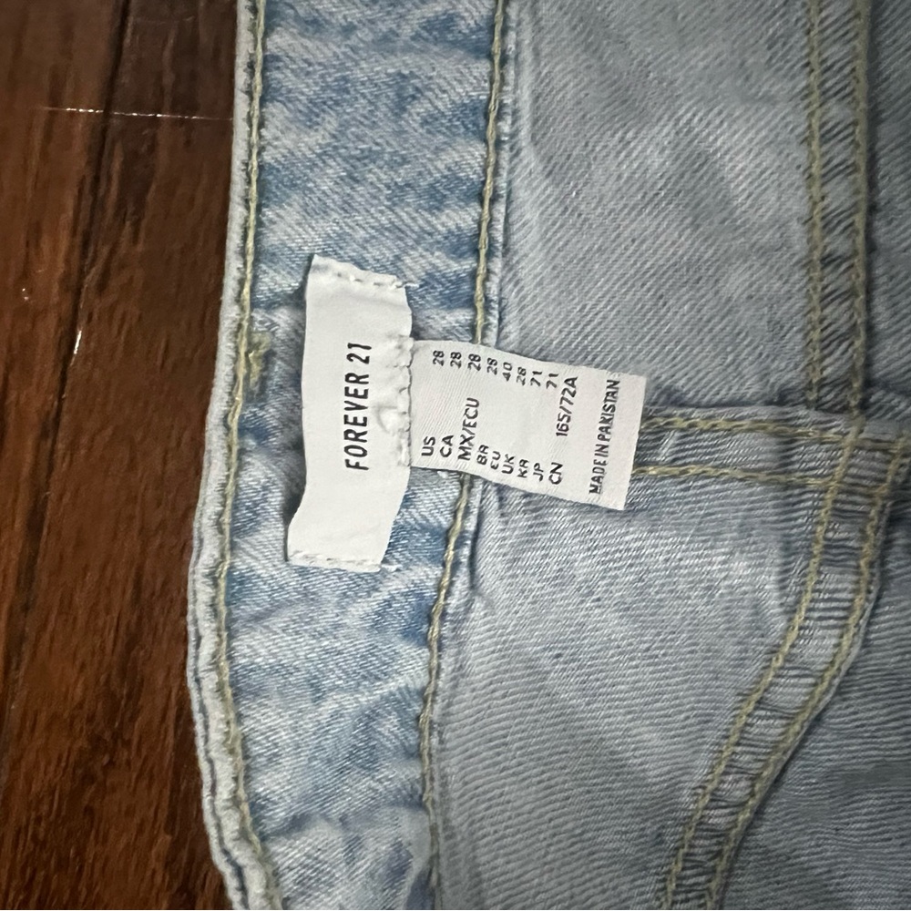 Forever 21 Light Blue Flare Jeans - Picture 3 of 8